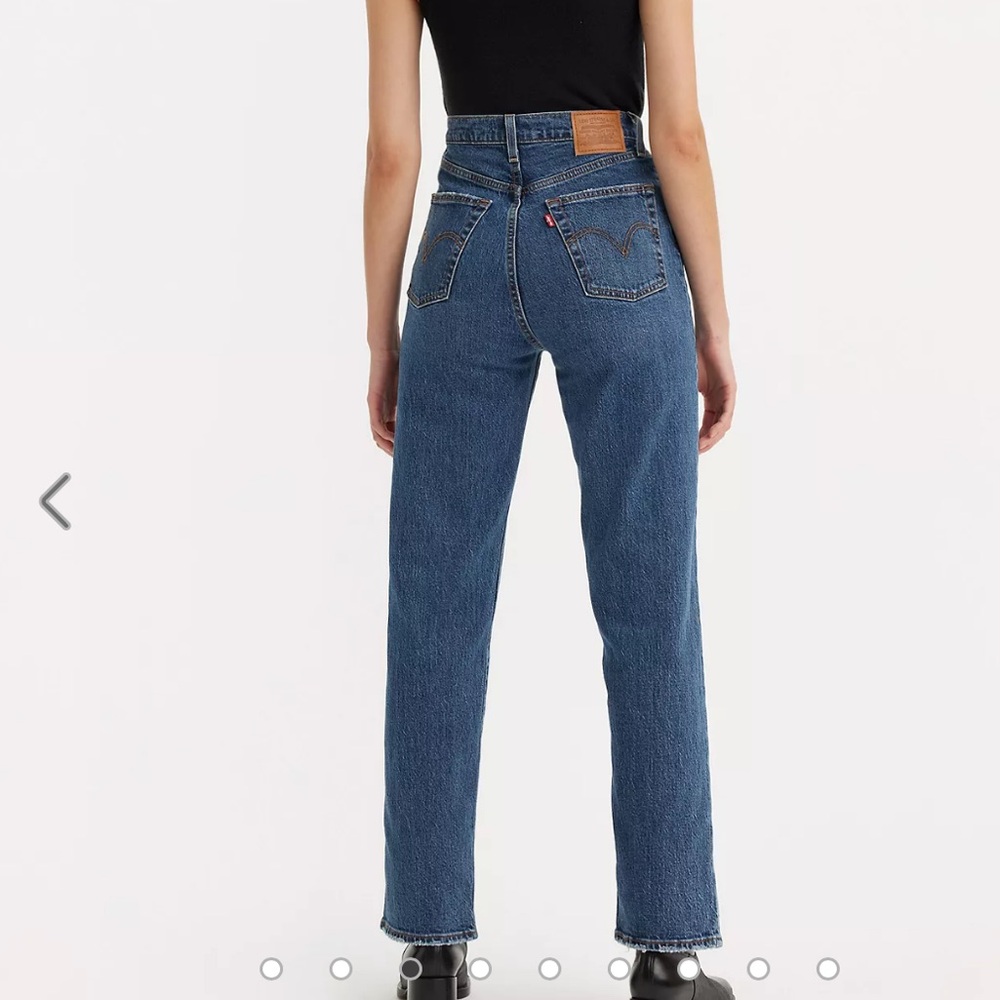 LEVIS RIBCAGE STRAIGHT ANKLE WOMEN'S JEANS size 28